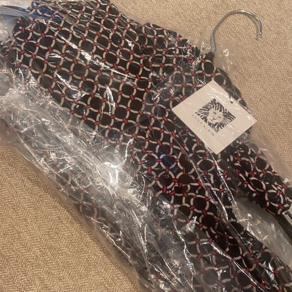 Anne Klein Matelot Sleeveless Mock Neck Top - Picture 4 of 4